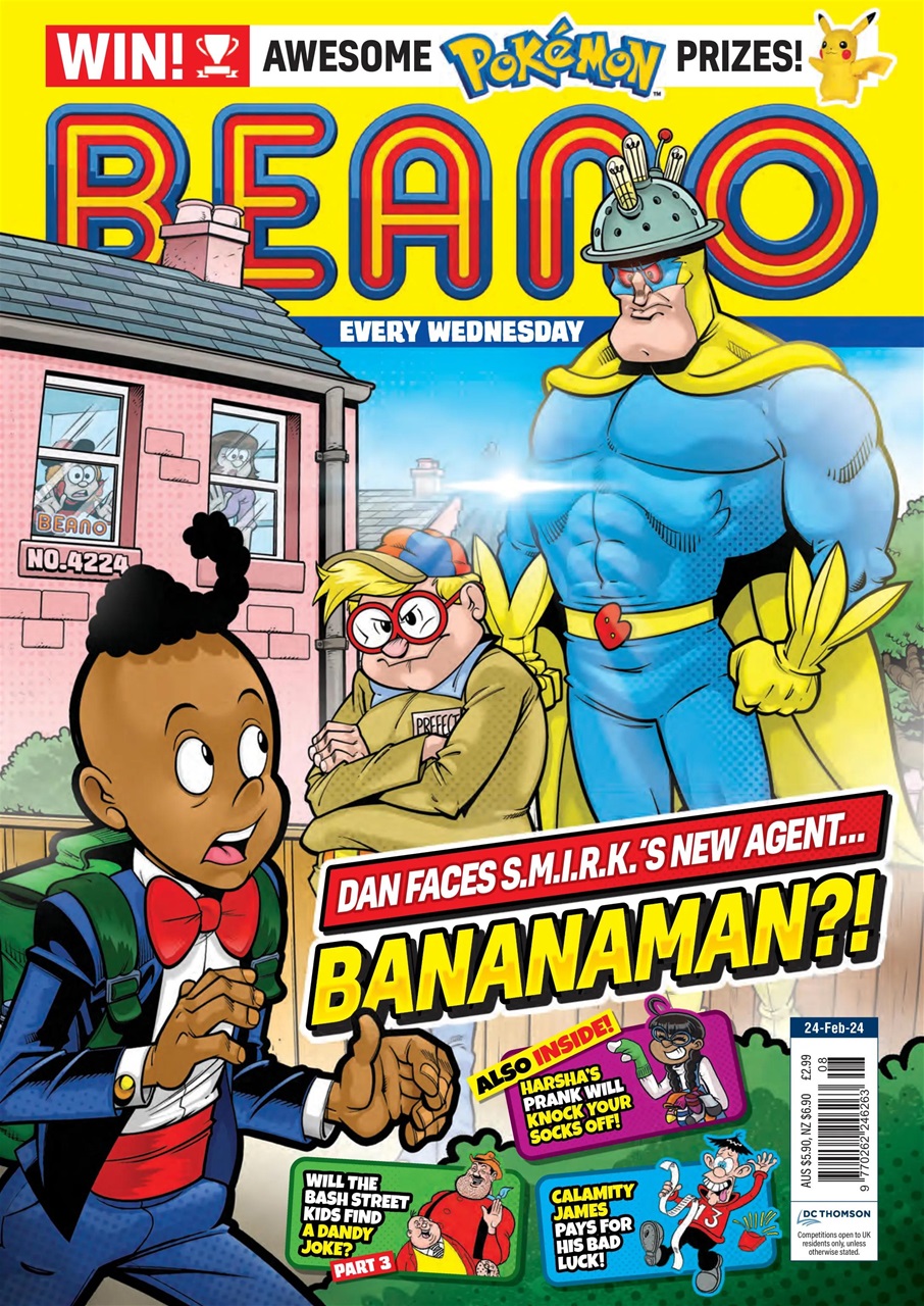 Beano Magazine - 21/02/2024 Back Issue