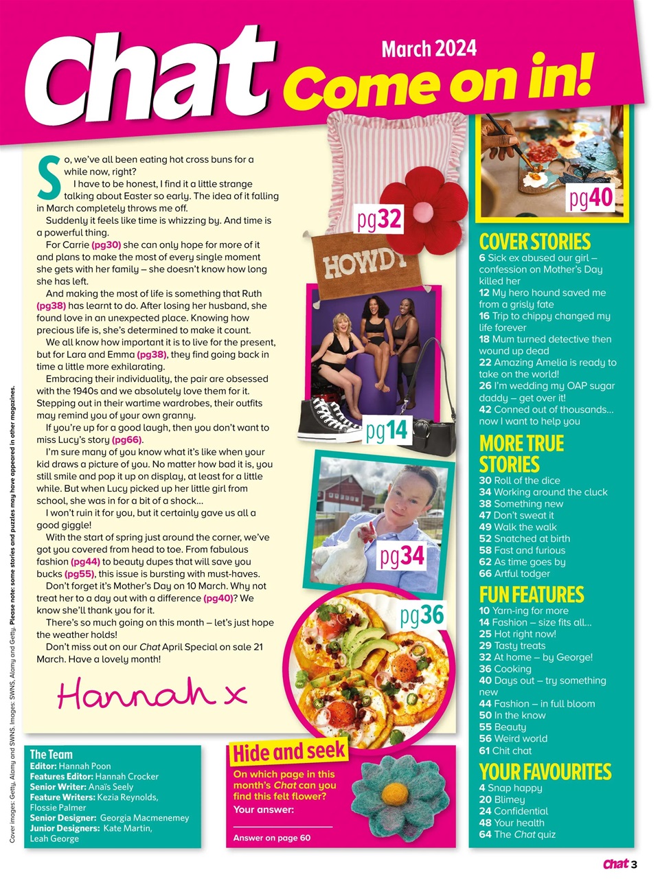 Chat Specials Preview Pages