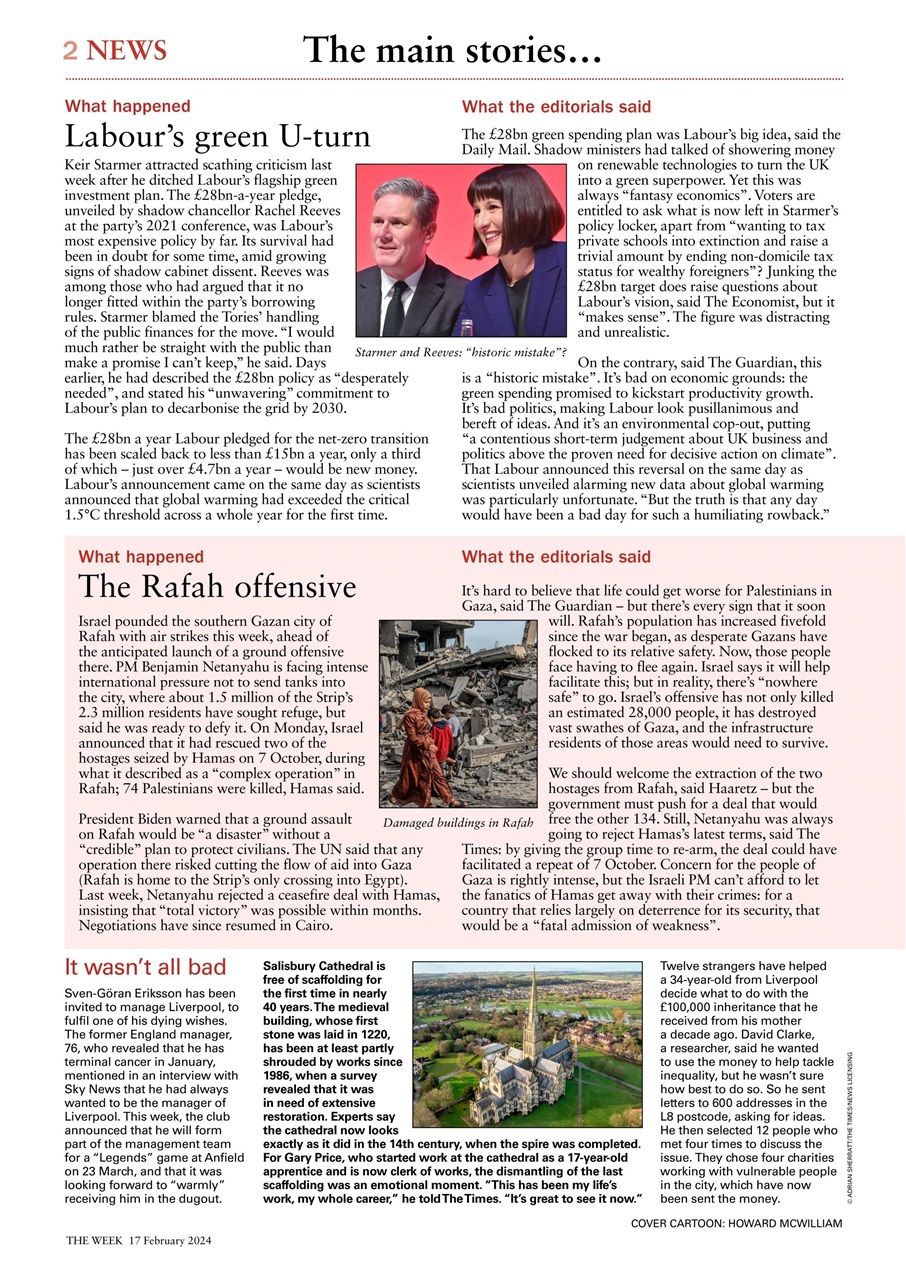 The Week Preview Pages