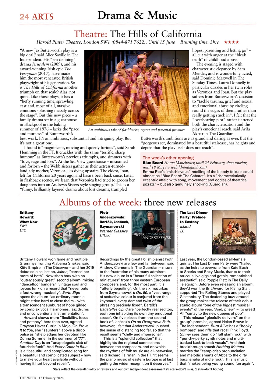 The Week Preview Pages