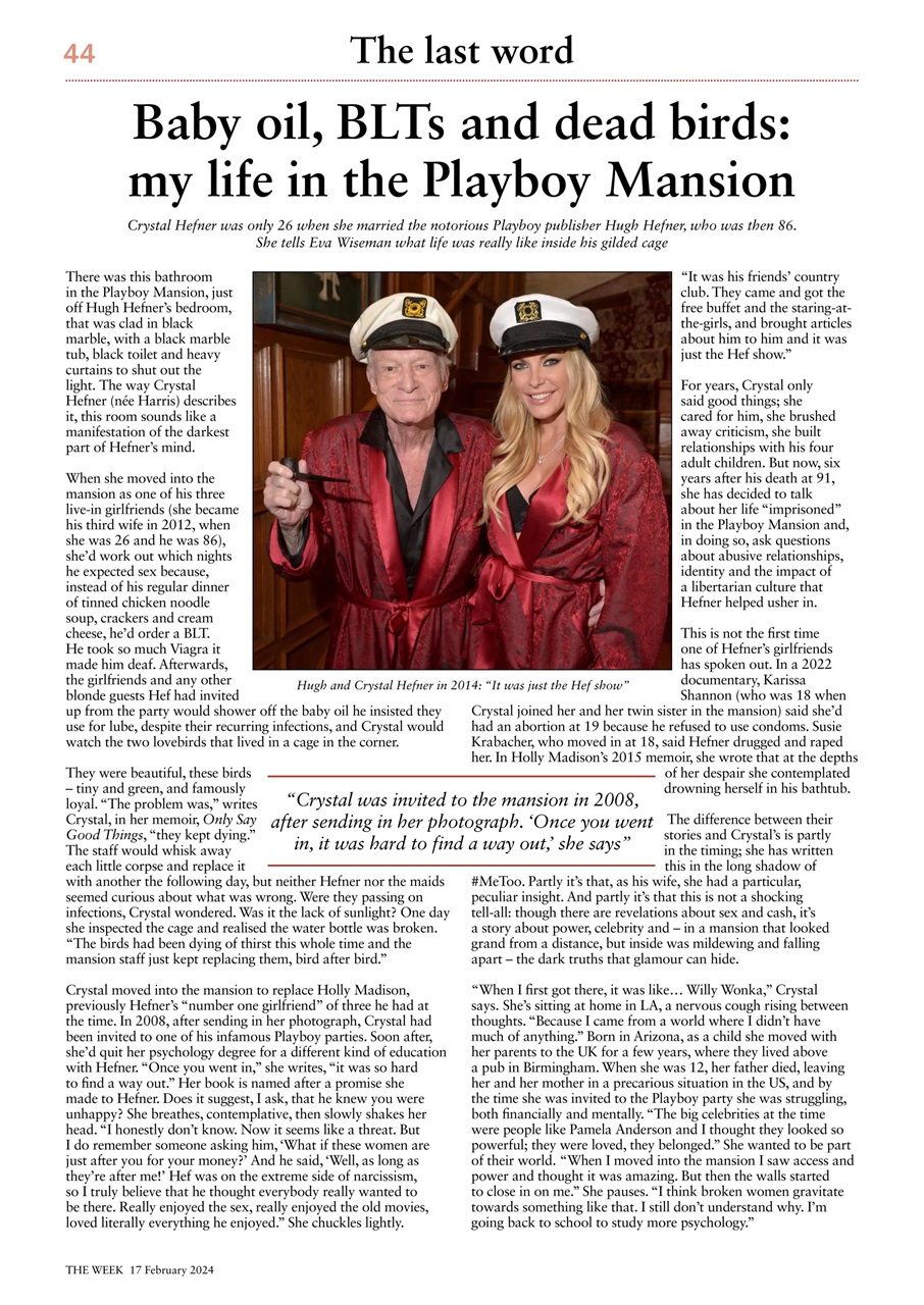 The Week Preview Pages