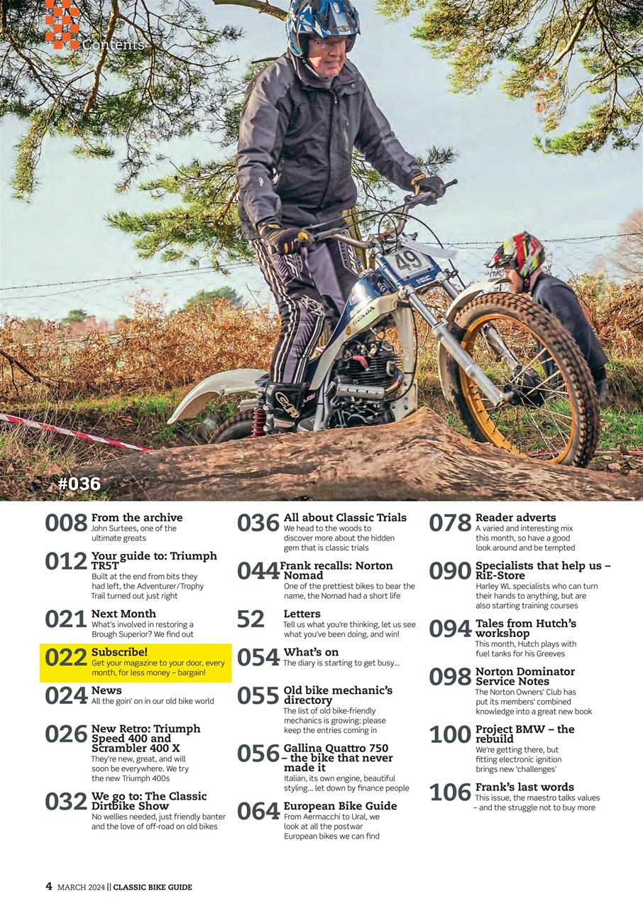 Classic Bike Guide Preview Pages