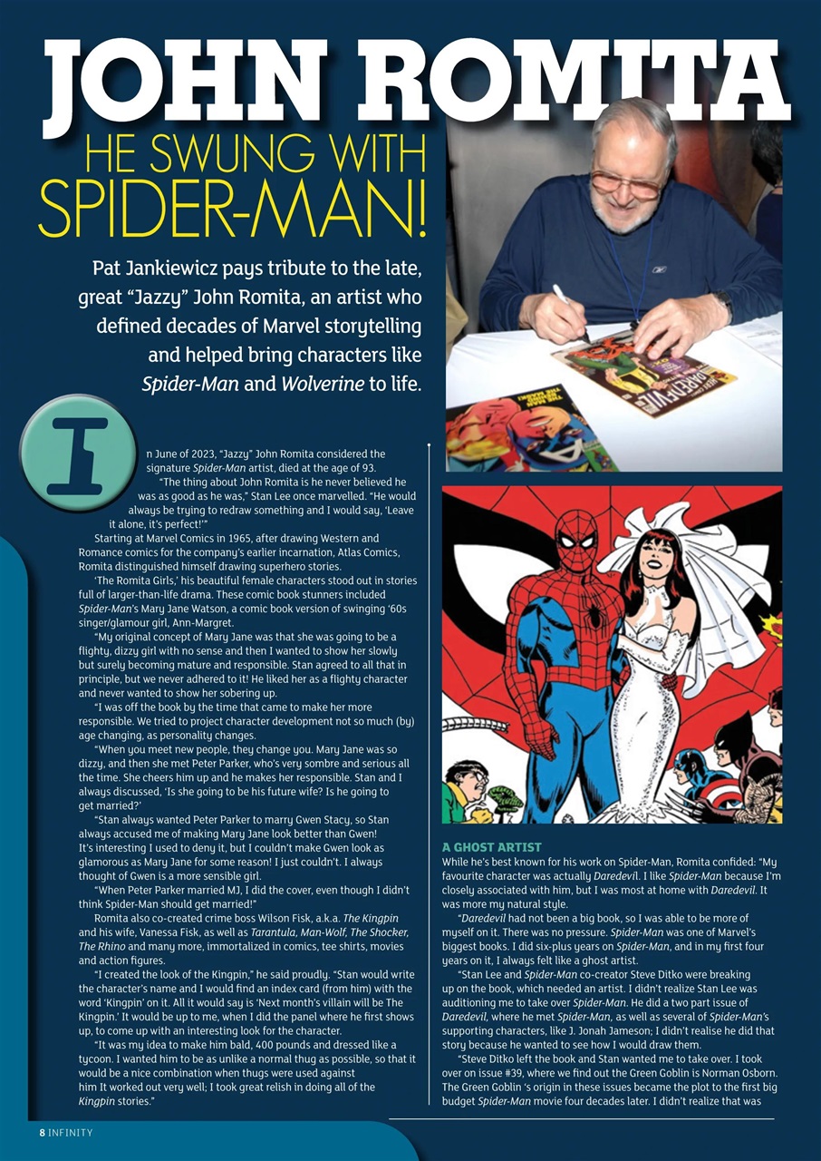 Infinity Magazine Preview Pages