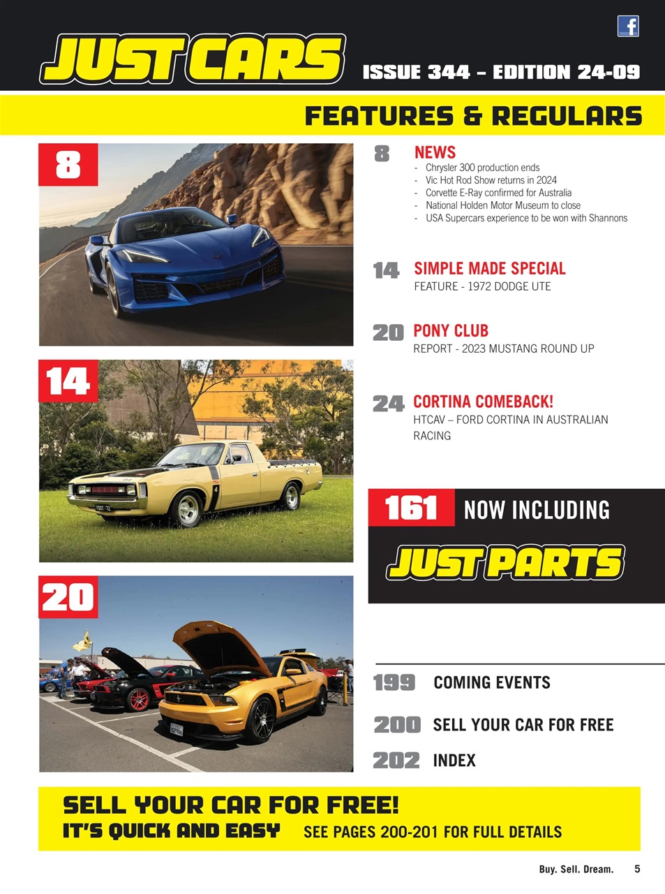 JUST CARS Preview Pages