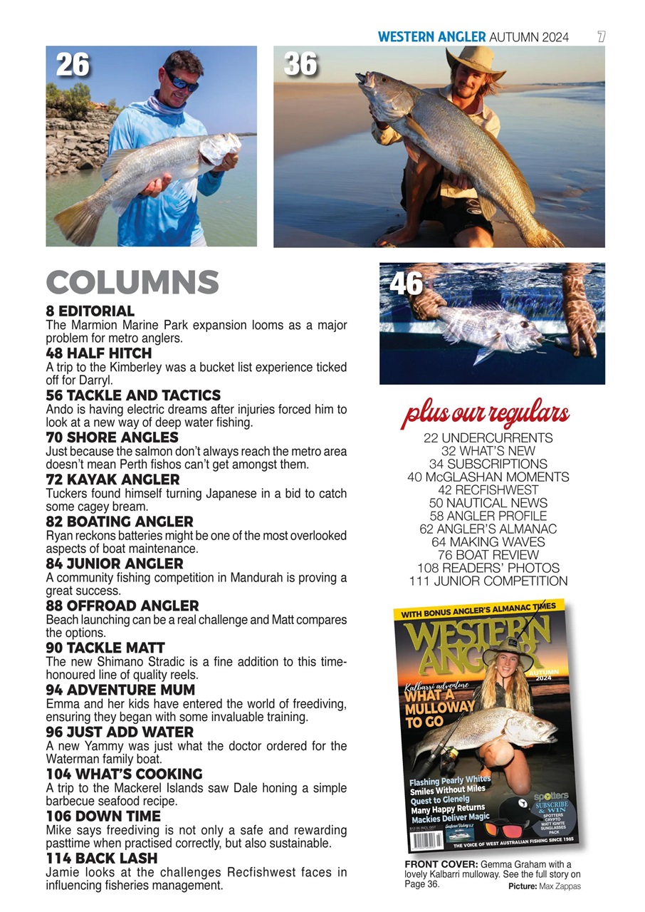 Western Angler Preview Pages