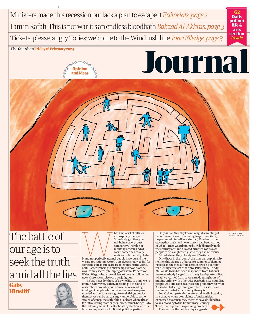 The Guardian Newspaper Preview Pages