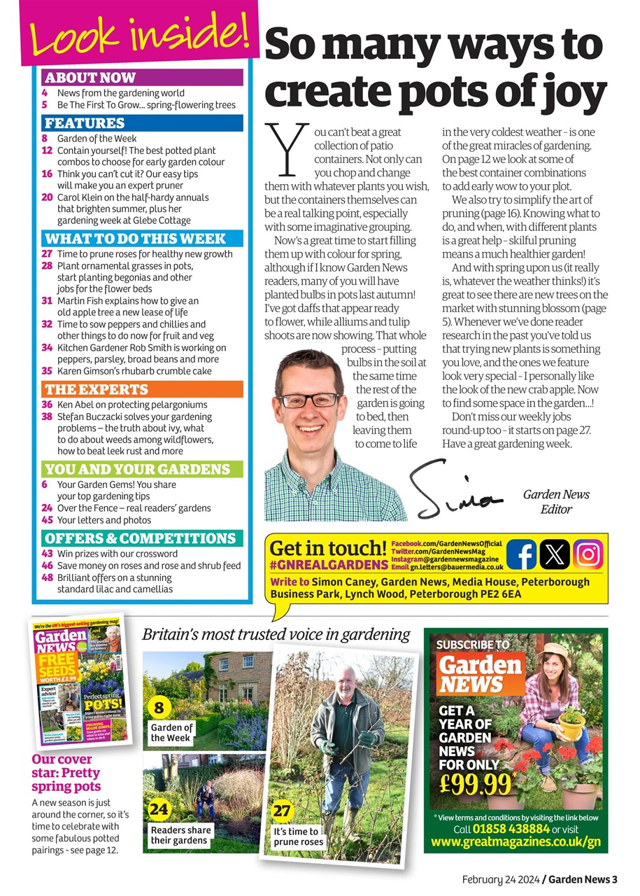 Garden News Preview Pages