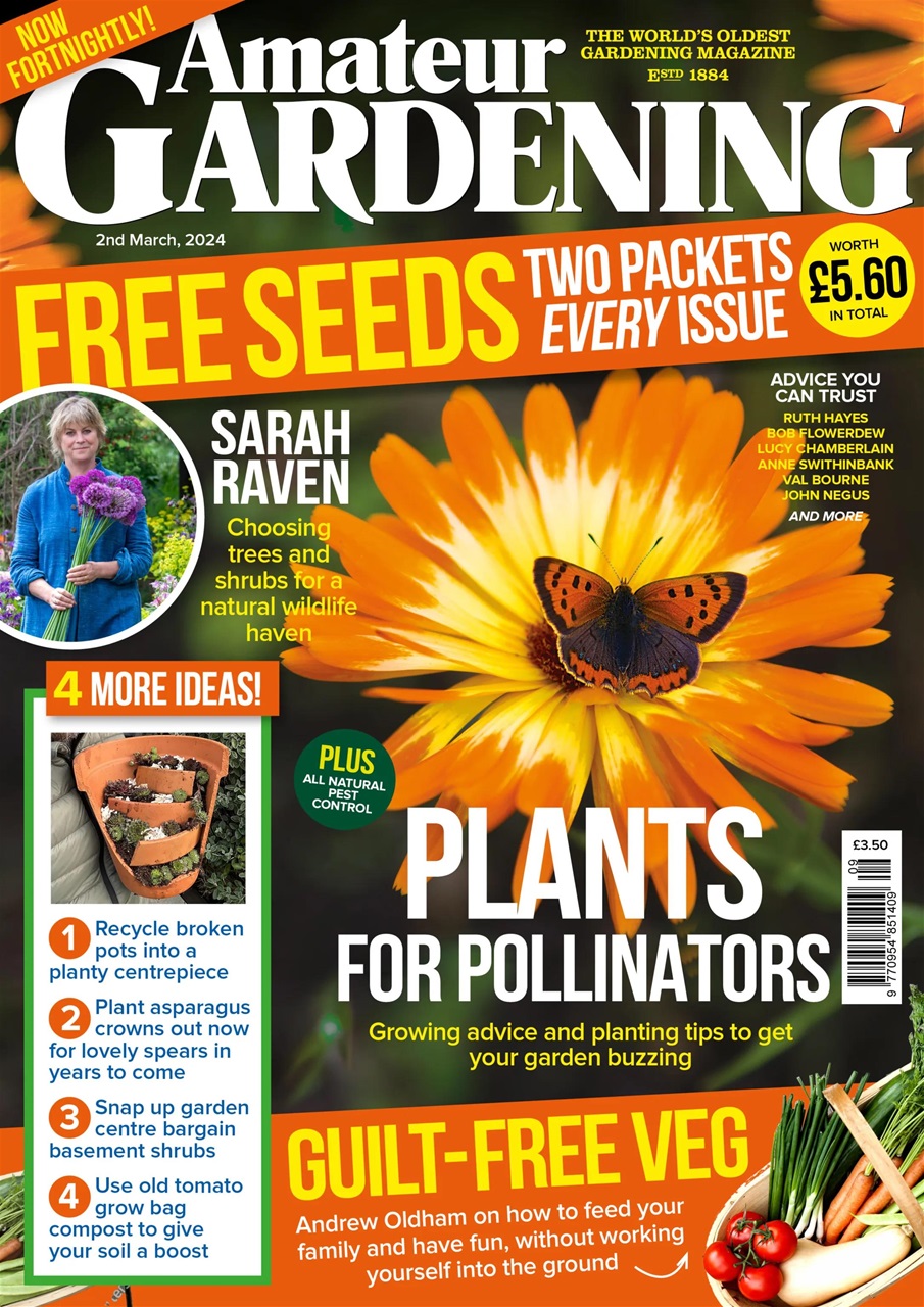 Amateur Gardening Magazine - 2nd March 2024 Back Issue