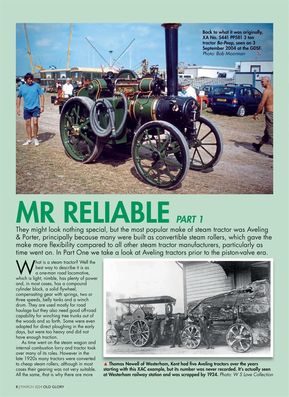 Old Glory Magazine Preview Pages