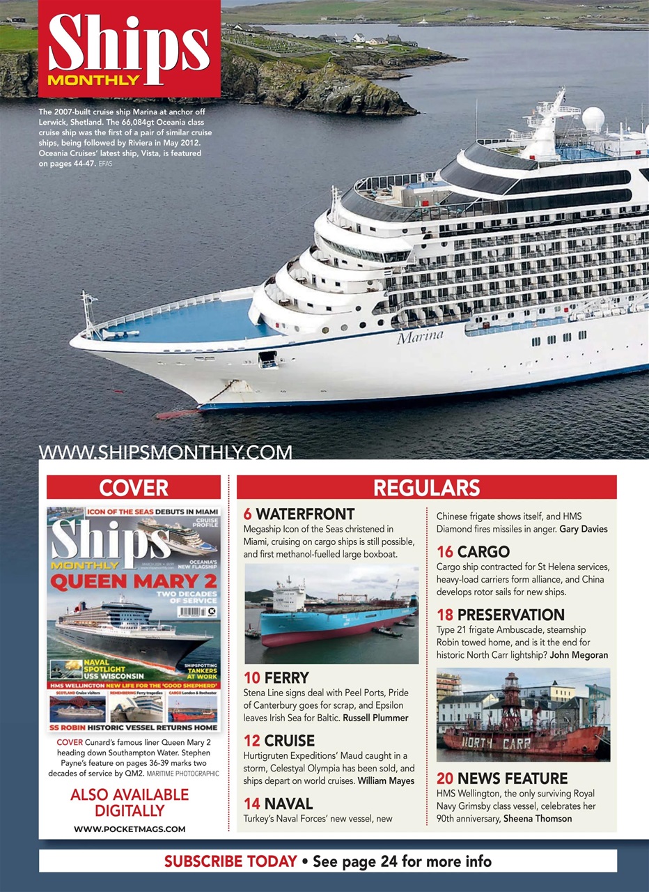 Ships Monthly Preview Pages