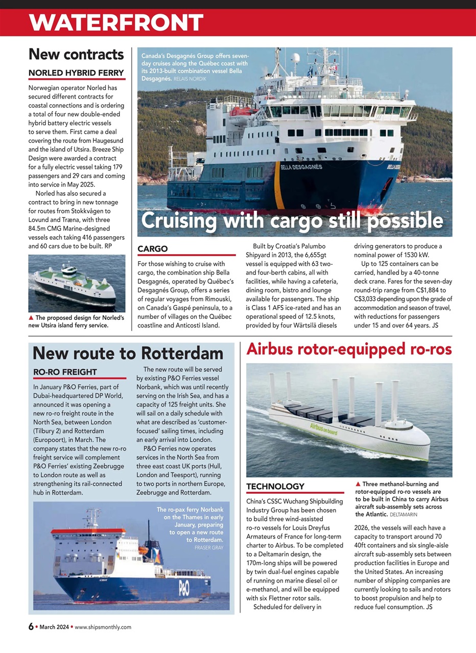 Ships Monthly Preview Pages