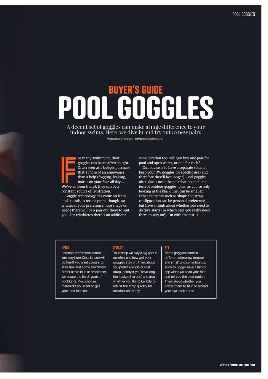 220 Triathlon Magazine Preview Pages