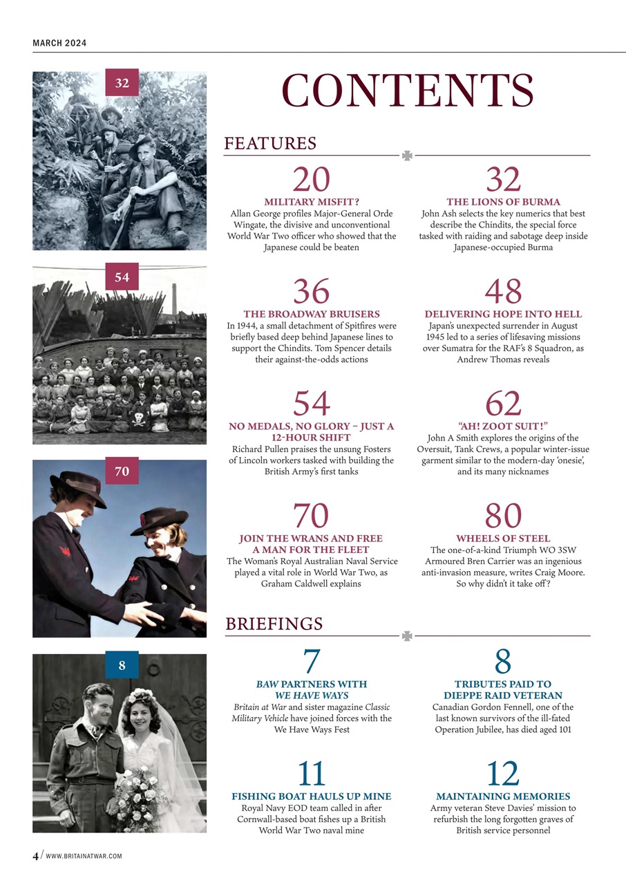 Britain at War Magazine Preview Pages