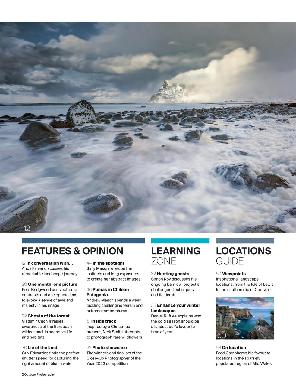 Outdoor Photography Preview Pages