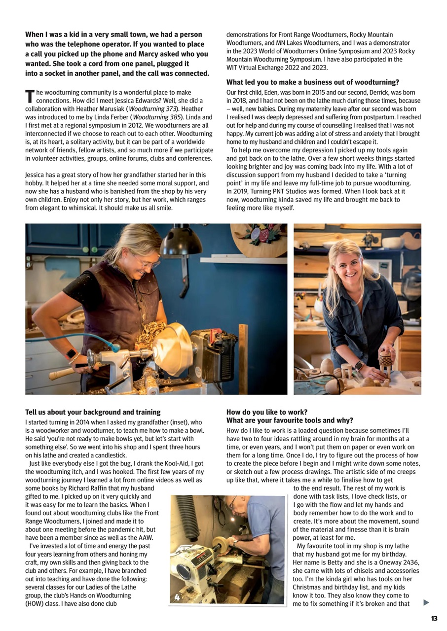 Woodturning Preview Pages