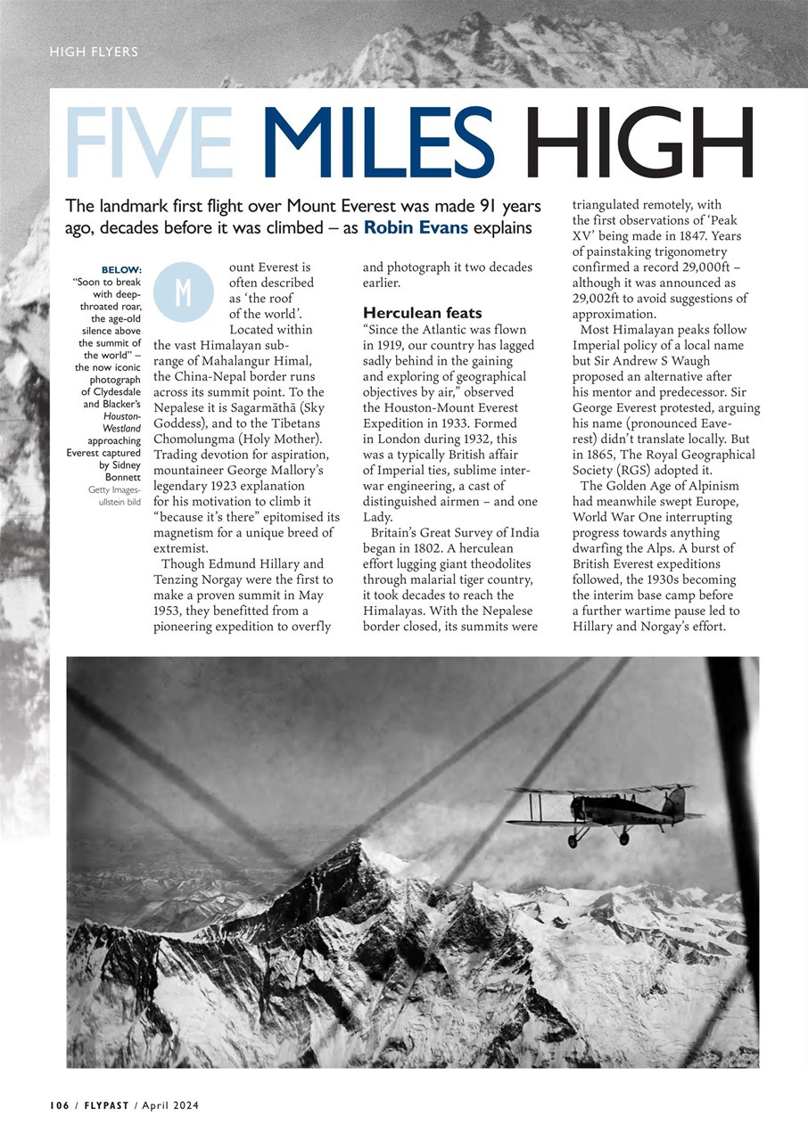 FlyPast Preview Pages