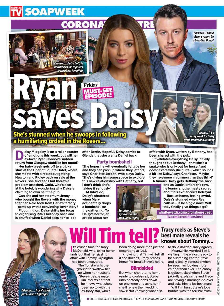 What's on TV Preview Pages