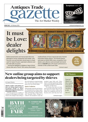 Antiques Trade Gazette issue 2631