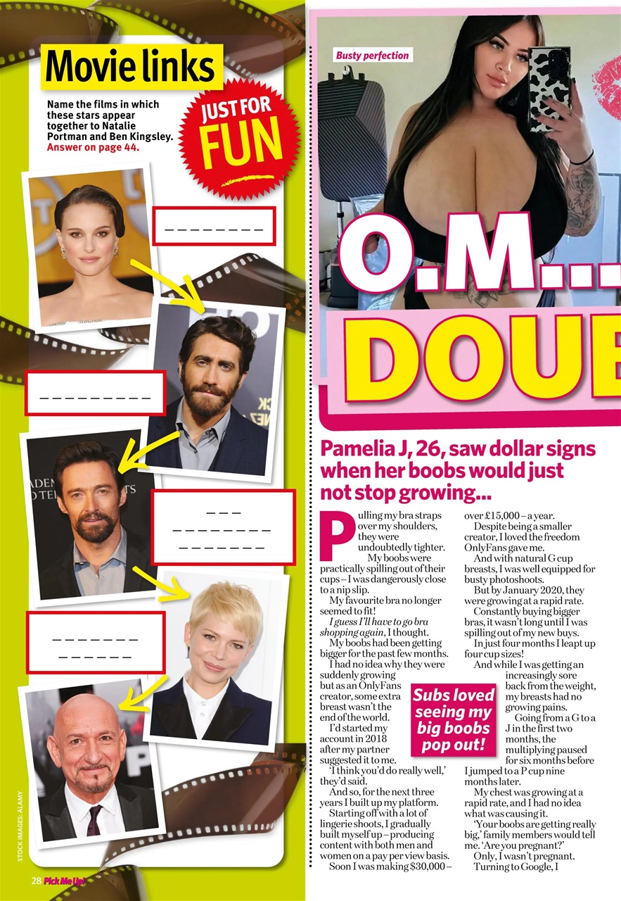 Pick Me Up Preview Pages