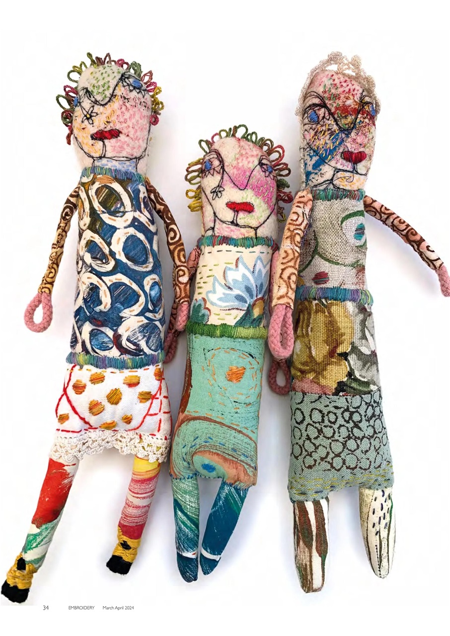 Embroidery Magazine Preview Pages
