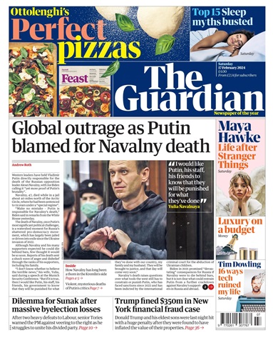 The Guardian Newspaper issue Saturday, February 17, 2024