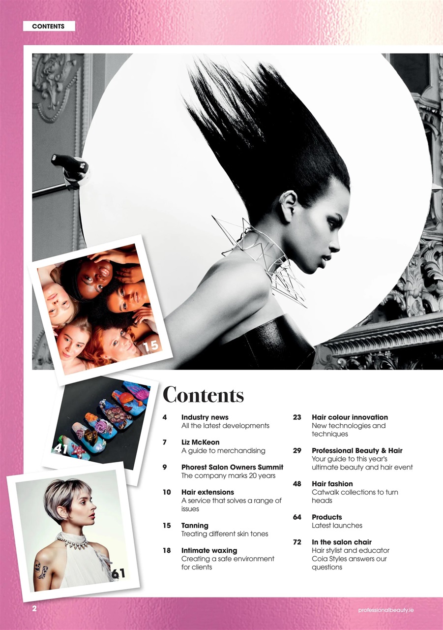 Professional Beauty & HJ Ireland Preview Pages