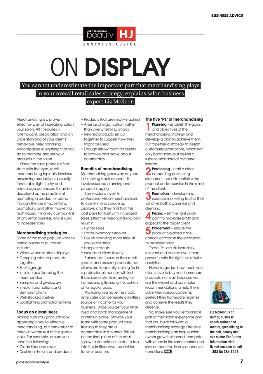 Professional Beauty & HJ Ireland Preview Pages