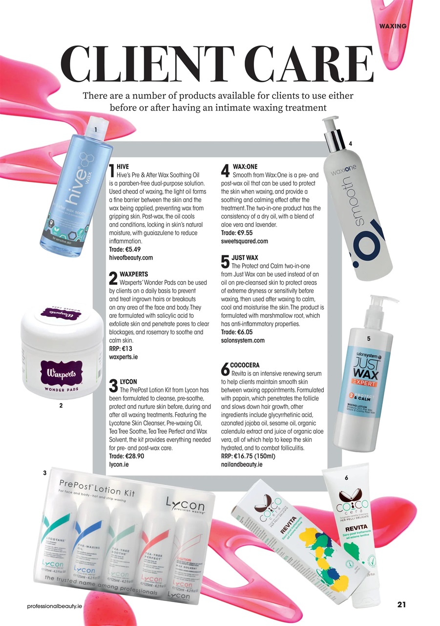 Professional Beauty & HJ Ireland Preview Pages