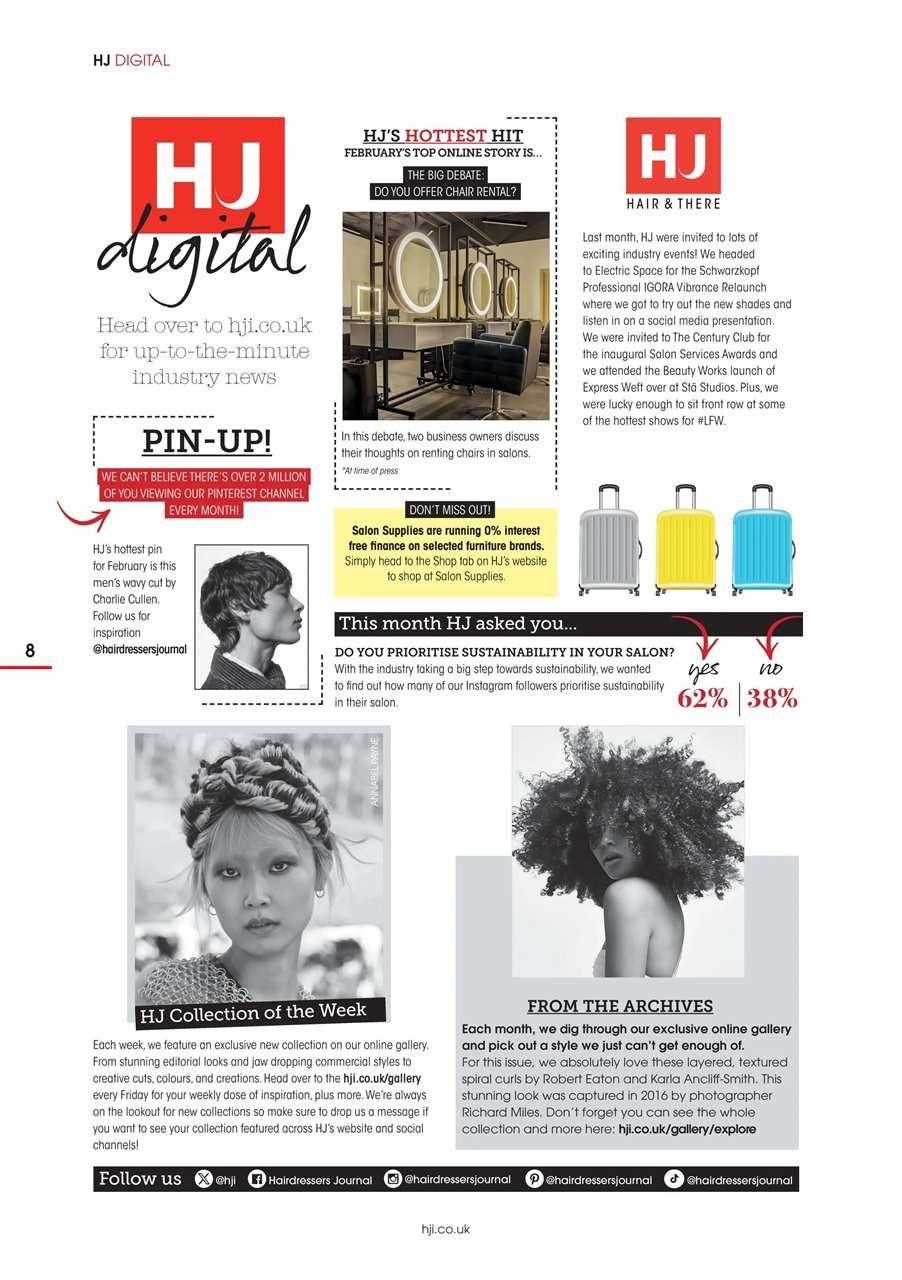 Hairdressers Journal Preview Pages