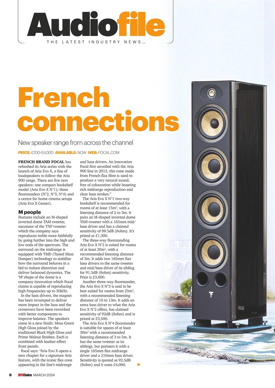 Hi-Fi Choice Preview Pages