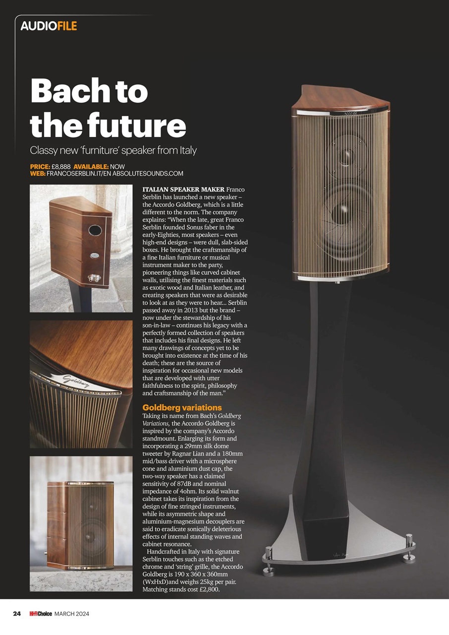 Hi-Fi Choice Preview Pages