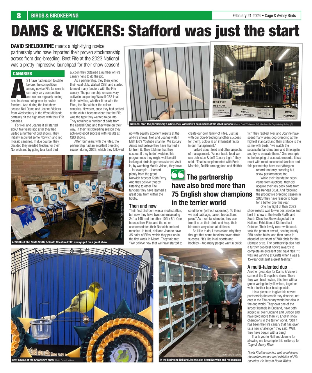 Cage & Aviary Birds Preview Pages