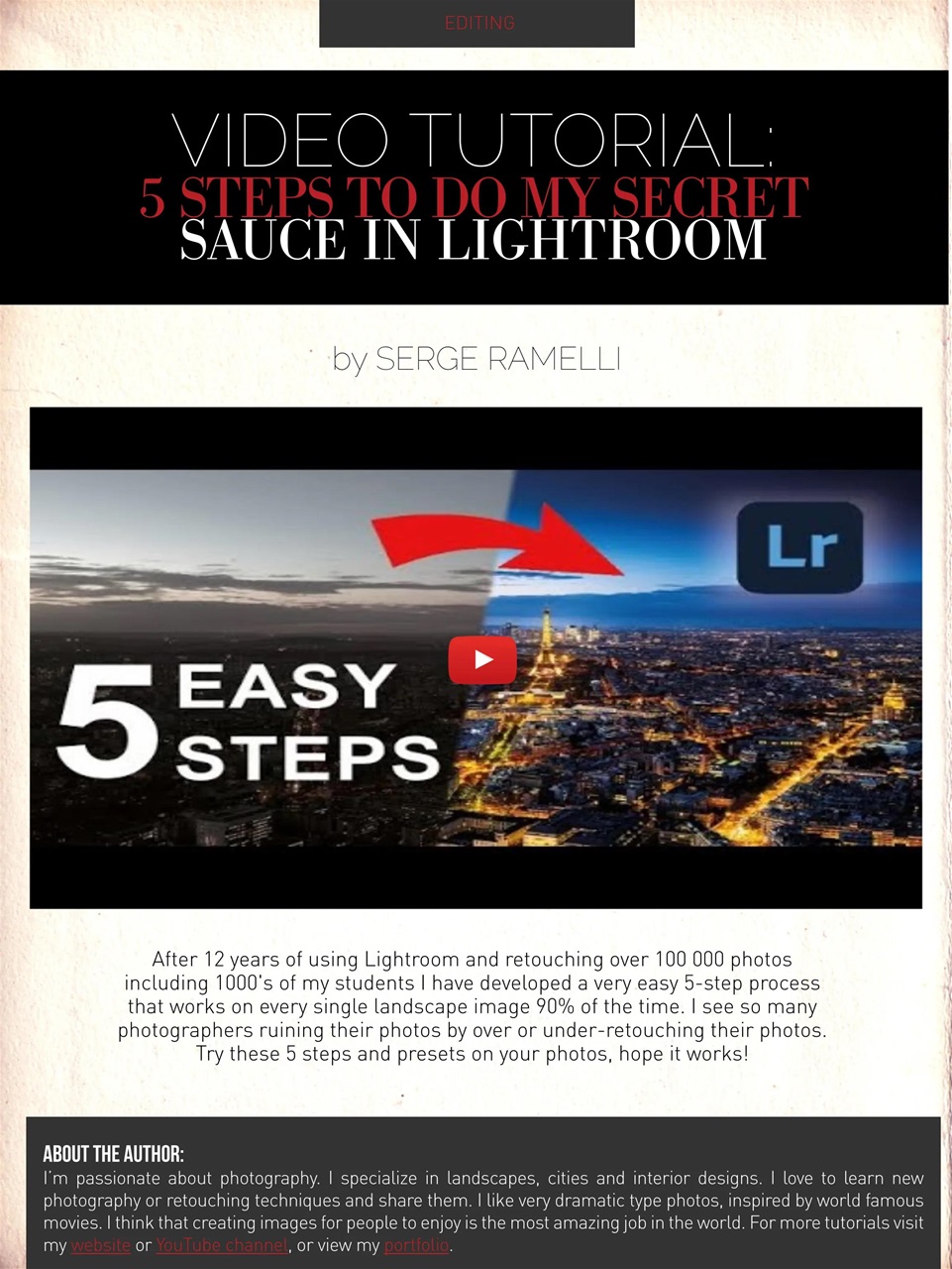 Photography Masterclass Magazine Preview Pages