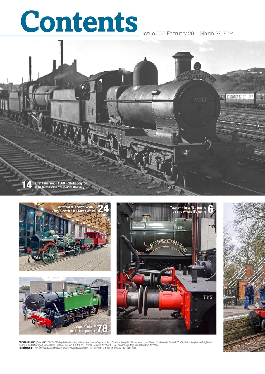 Steam Railway Preview Pages