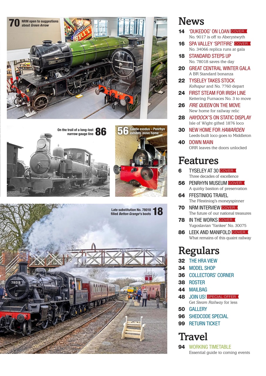 Steam Railway Preview Pages