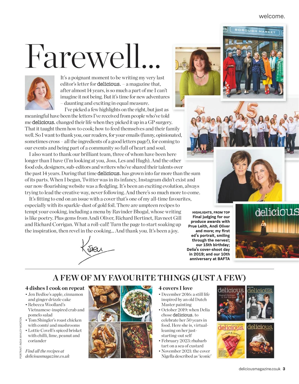 delicious. Magazine Preview Pages