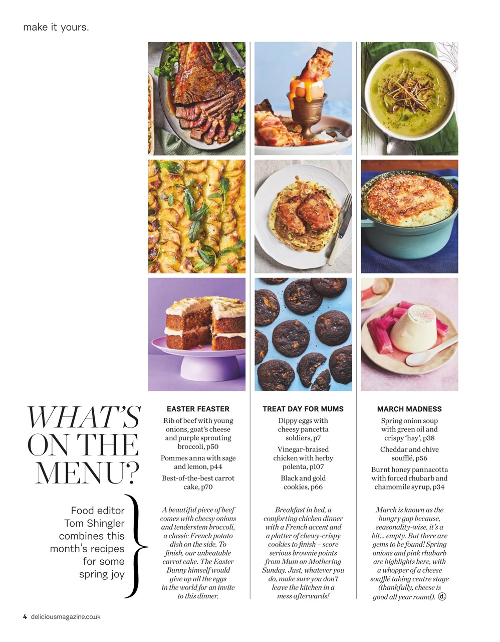 delicious. Magazine Preview Pages