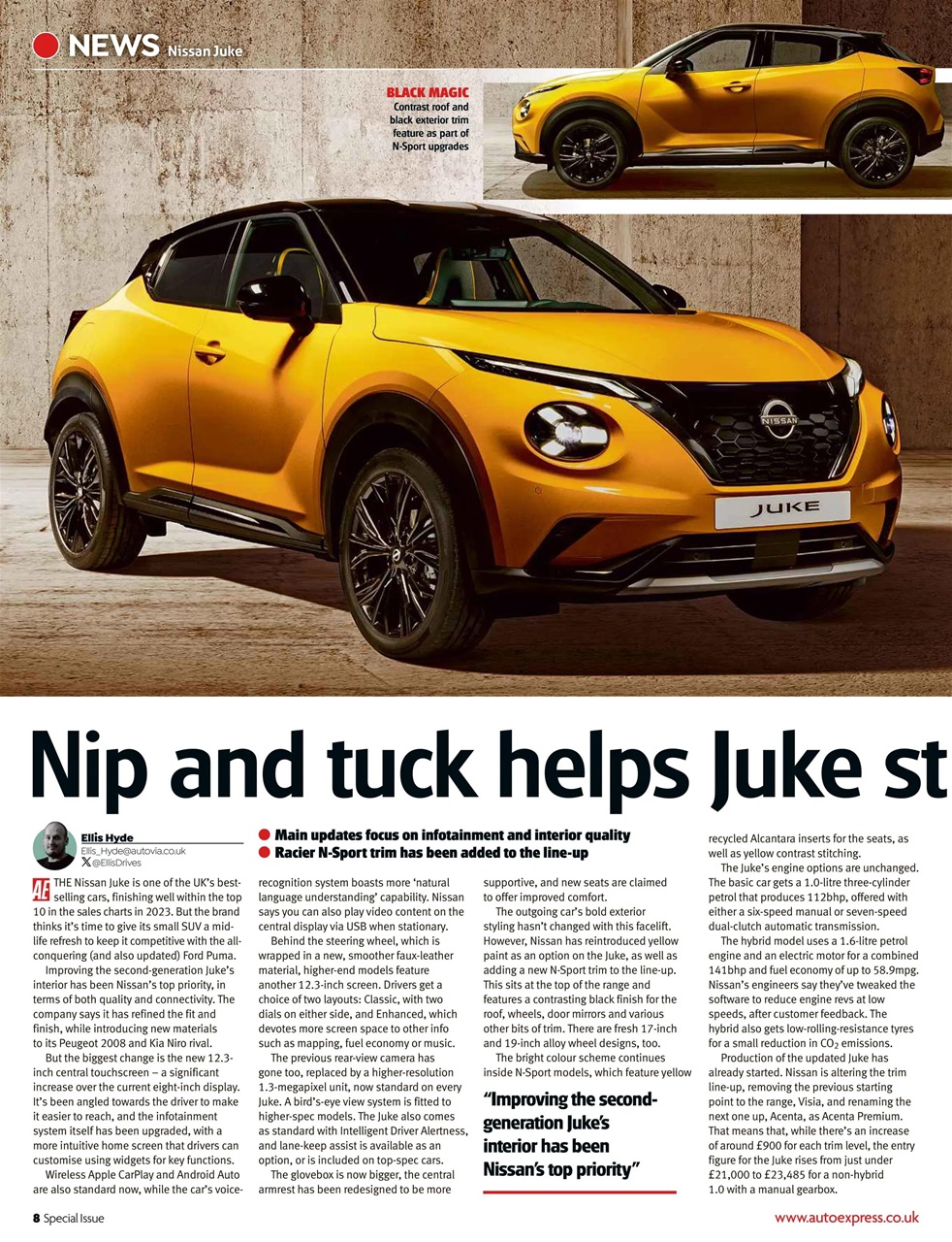 Auto Express Preview Pages