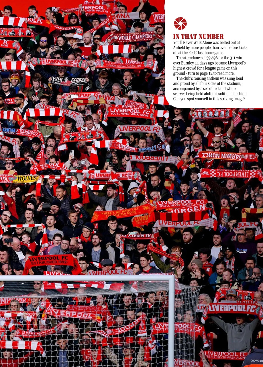 Liverpool FC Programmes Preview Pages