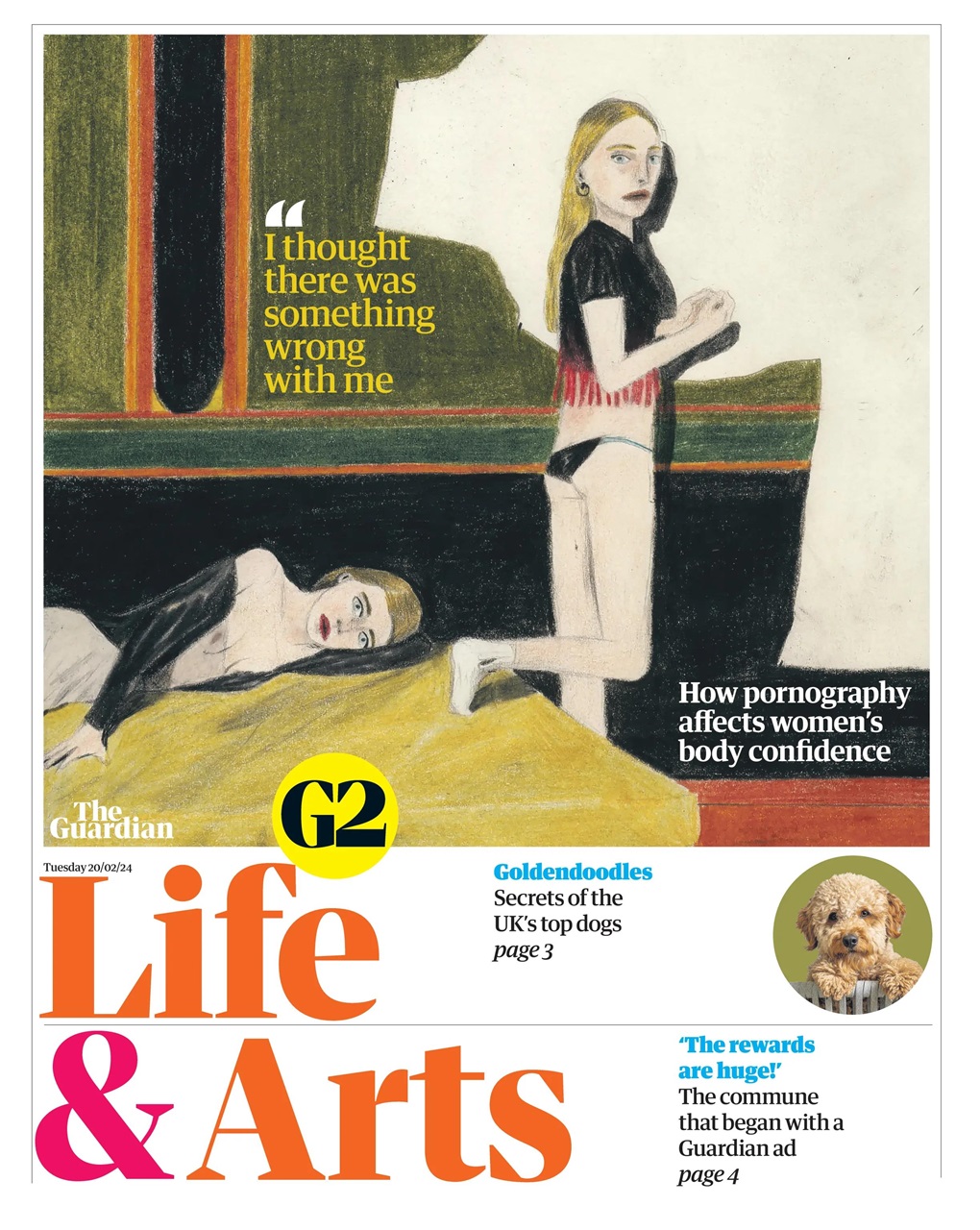 The Guardian Newspaper Preview Pages