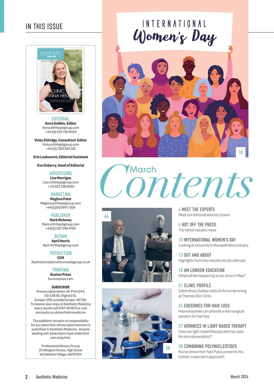 Aesthetic Medicine Preview Pages