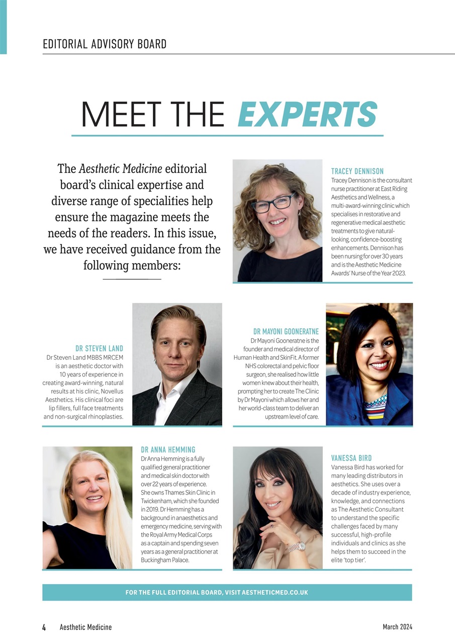 Aesthetic Medicine Preview Pages