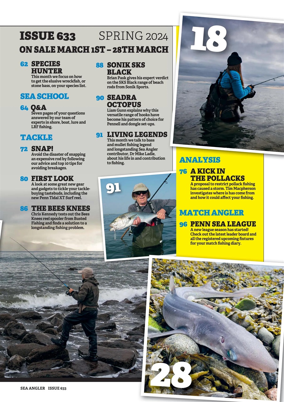 Sea Angler Preview Pages