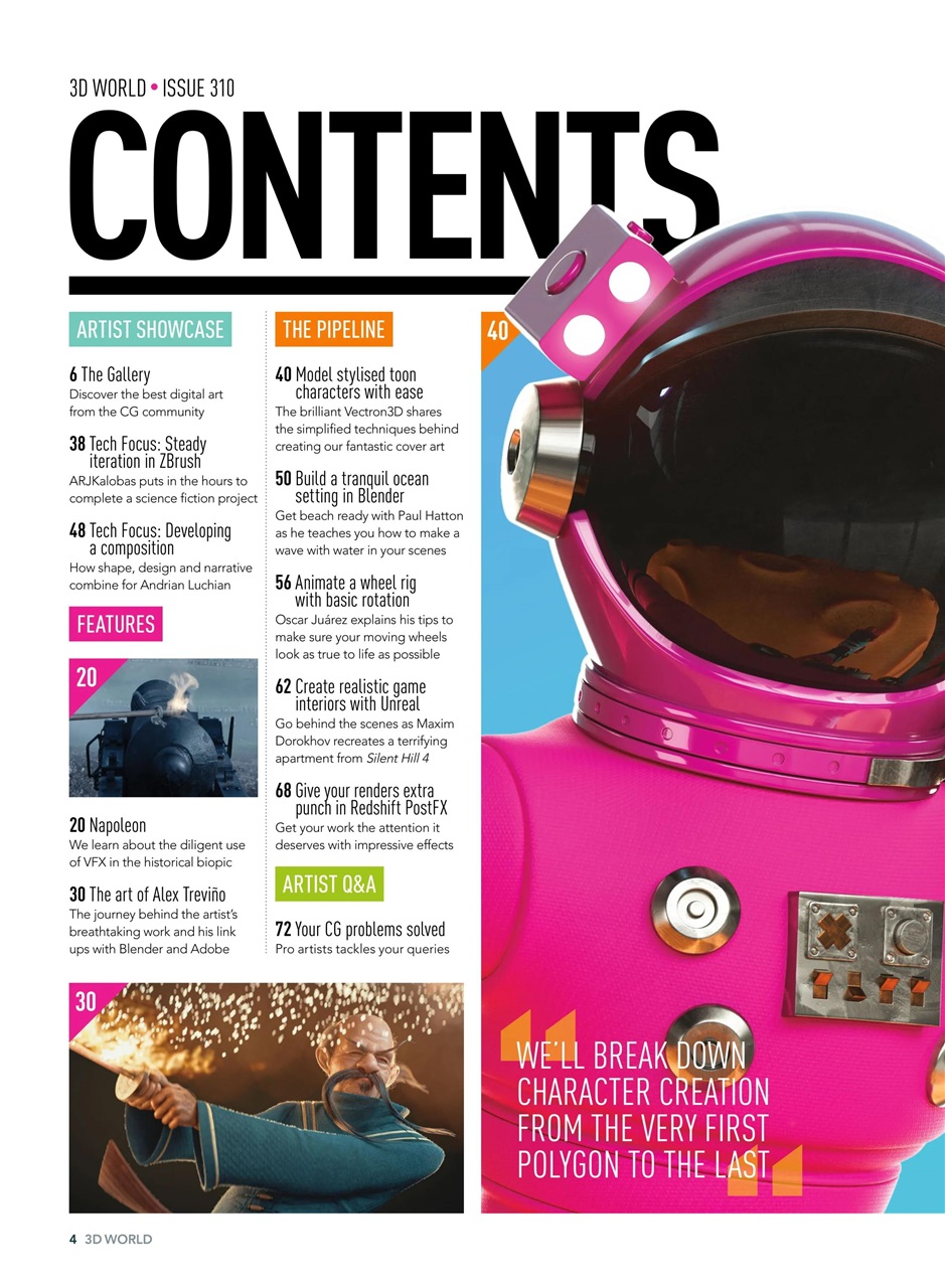 3D World Preview Pages