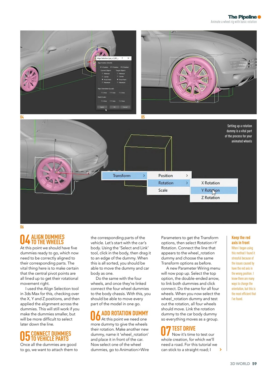 3D World Preview Pages