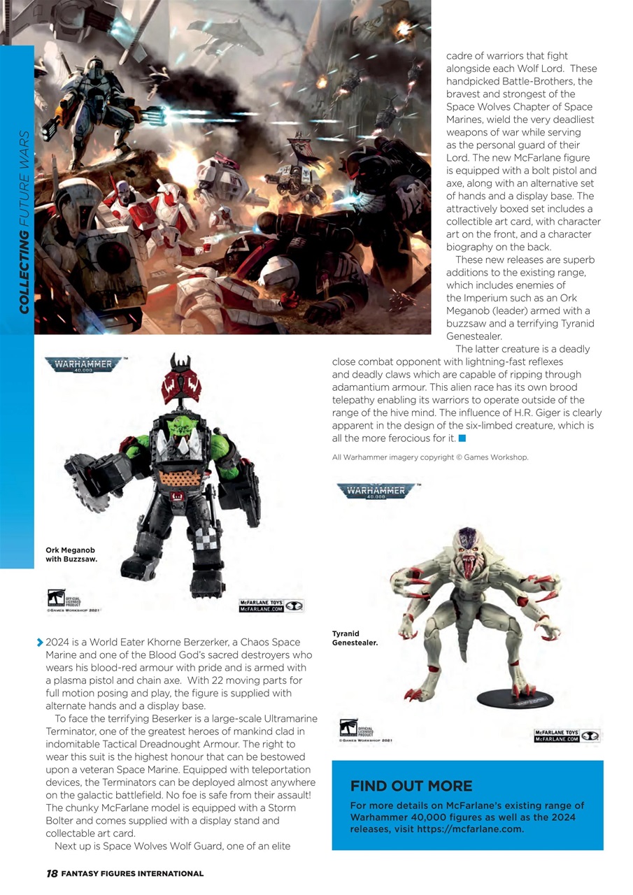 Fantasy Figures International Preview Pages