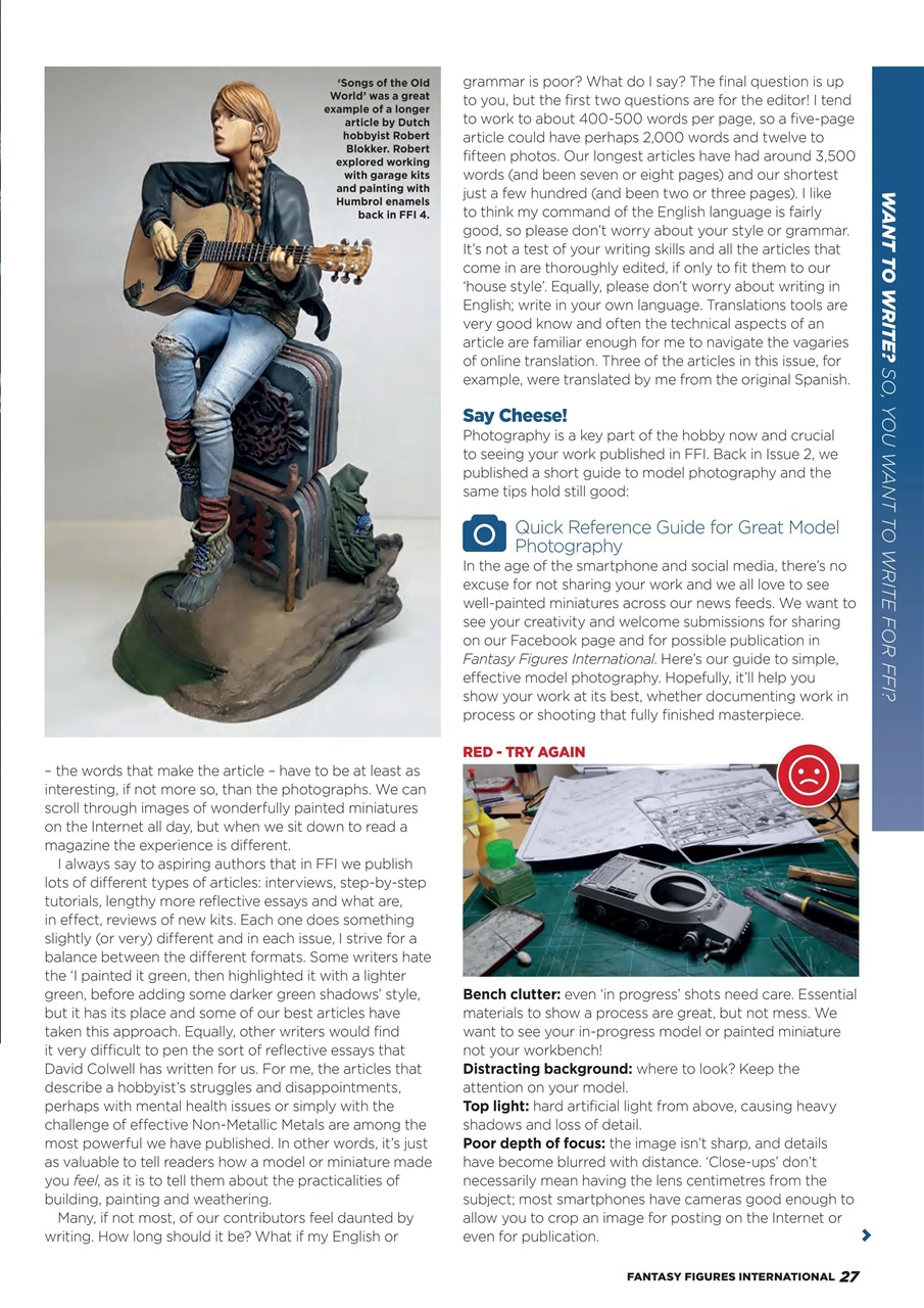 Fantasy Figures International Preview Pages