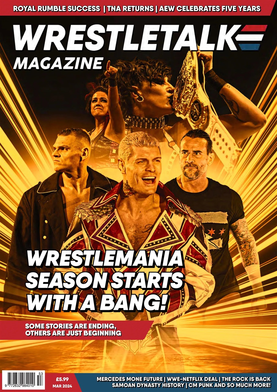 Wrestletalk Magazine Preview Pages