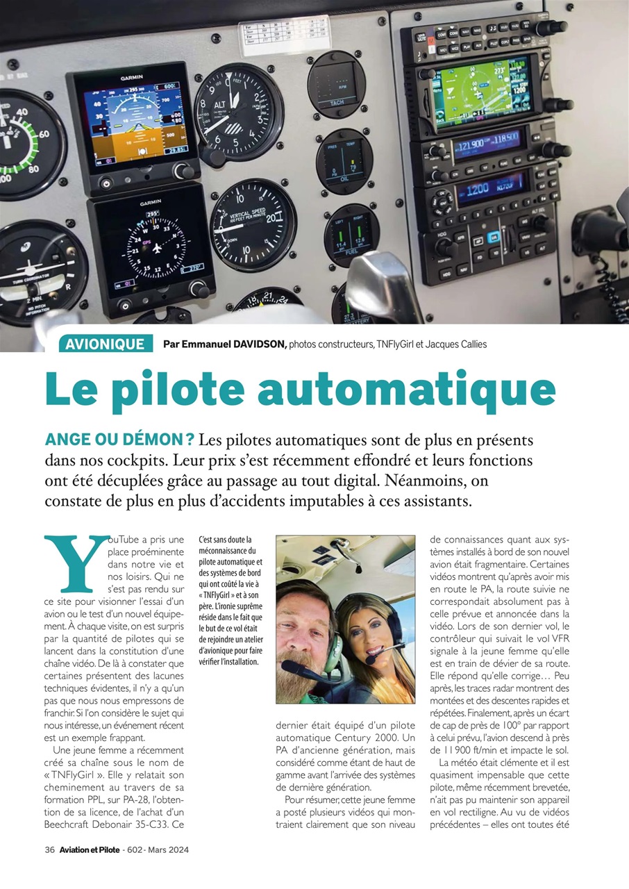 Aviation et Pilote Preview Pages