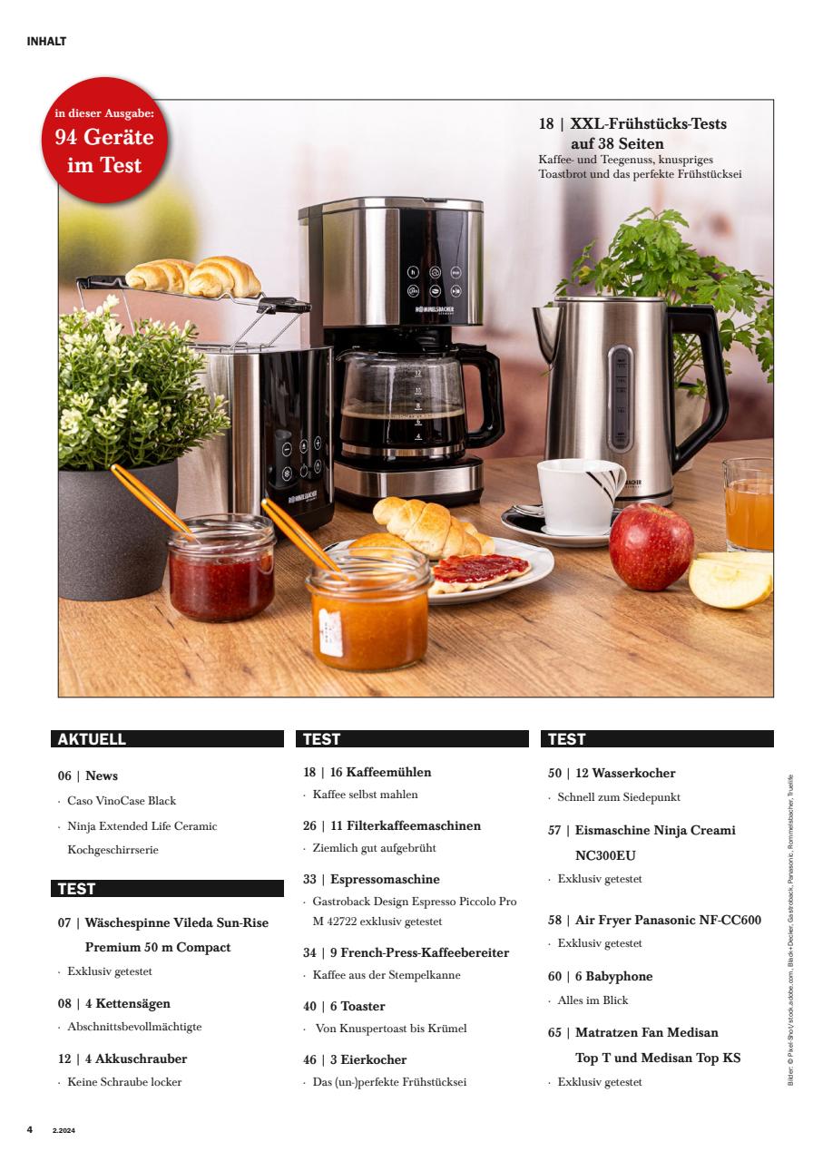 Haus & Garten Test Preview Pages